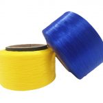 Supply triangle bright polyester filament FDY weaving yarn 900D Polyester Multifilament Yarn For Shoes weaving