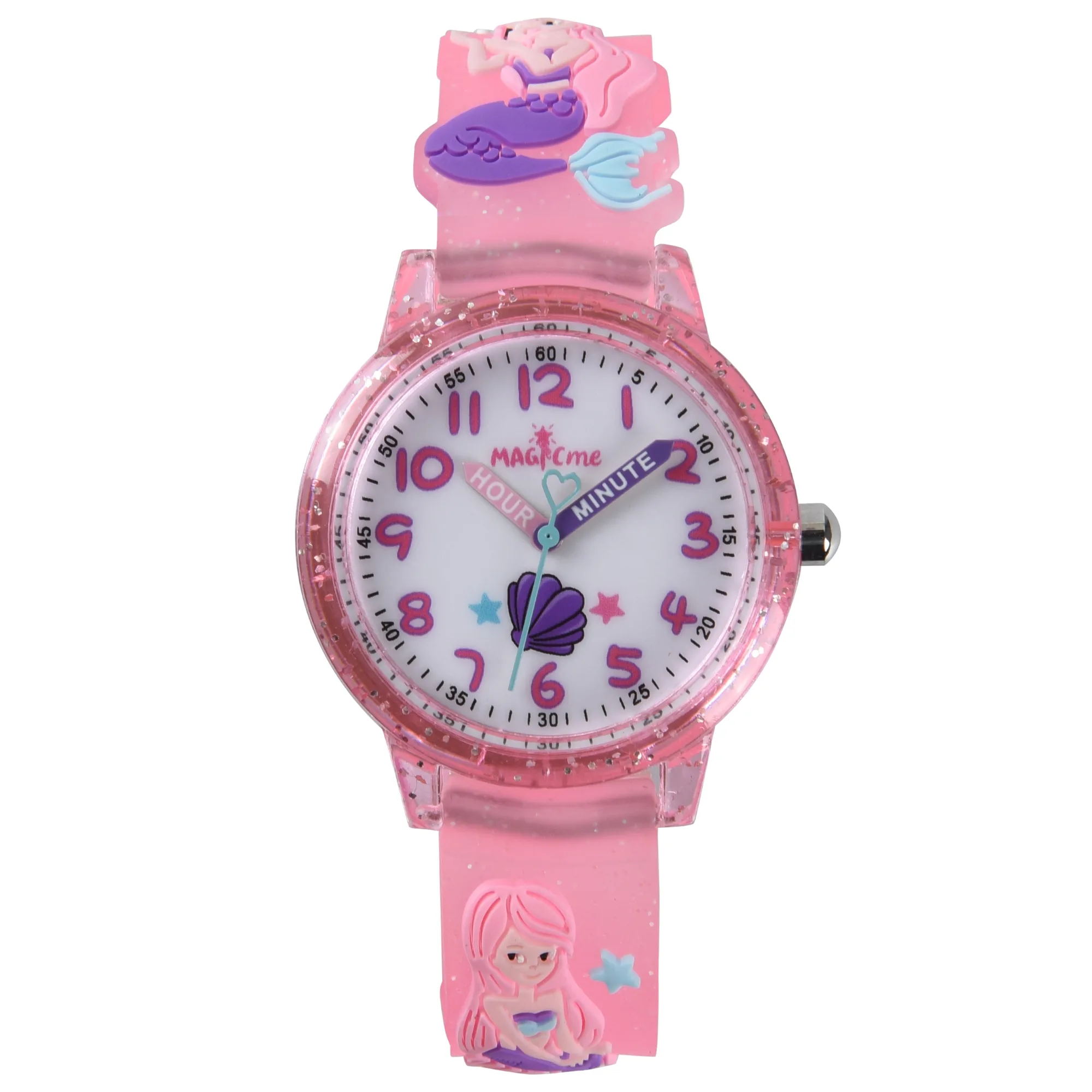 Mermaid and Riverside Princess 3D Cartoon Kids Watch