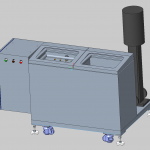 Two-slot Ultrasonic Cleaning Machine