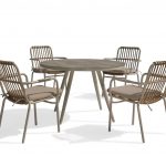 Hand-Woven Rattan Outdoor Dining Set 64226
