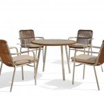 Hand-Woven Rope Outdoor Dining Set 64226