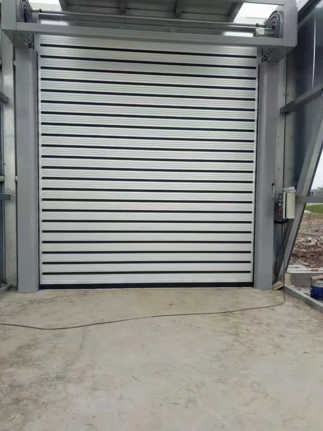 Customized Steel Aluminum Alloy Fast Door