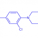 3-Chloro-4-piperazinobenzoic Acid