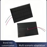 2.5W 9V Mono Epoxy Resin Small Mini 173x132mm Solar Panel Power Output with Extend Wire DIY Solar Panel for Projects Factory Wholesale Solar Charger