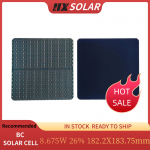 182.2 X 183.75mm IBC BC Solar Cell