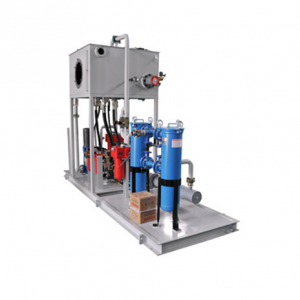 Lubricating hydraulic system