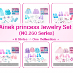 Ainek Princess Dress-Up Jewelry Set – NO.260 Series (6 Styles)