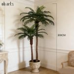 OH ARTS|Customizable Artificial Coconut Palm Tree – OEM/ODM Service, Lifelike Foliage, Durable for Indoor/Outdoor Use