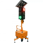 Solar-Powered Mobile Integrated Traffic Light