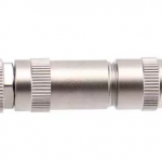 M8 Straight Female Metal Assembled Plug (Screw terminal)