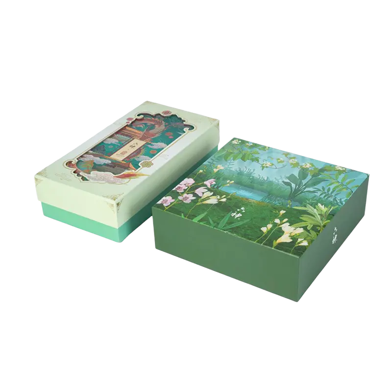 Hot Stamping Window-Cut Neo-Chinese Packaging Innovation
