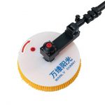 WLS-3A Solar Panel Cleaning Brush with Water-Fed Telescopic Pole