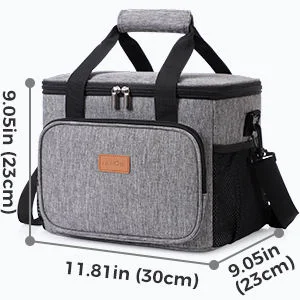 Custom 600D Oxford Lunch Cooler Bag for Work, Delivery and Outdoor Use
