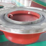 Vertical mill grinding disc