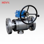 3 Pieces Trunnion Mounted Forging Ball Valve
