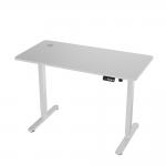 Custom Price Electric Sit Stand up Lift Table Frame up and Down Single Motor djustable Desk with Desktop